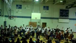 GPMS Orchestra 7th Grade, "Santa Claus Is Coming To Town" & "Carol of the Bells"