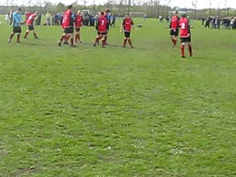 VVK B2 in Aalborg voor een wedstrijd