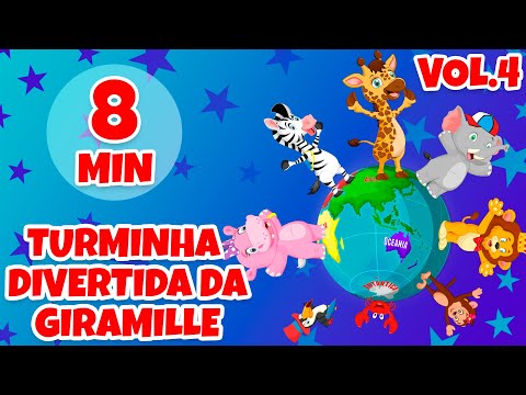Turminha Divertida da Giramille Vol. 4 - Giramille 8 min | Desenho Animado Musical