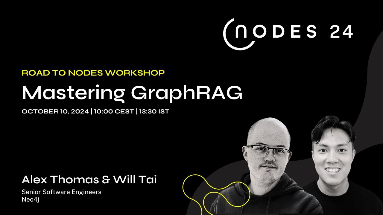 learn more about the graphrag python package: https: ... Video: Road to NODES: Mastering Retrieval-Augmented Generation with the ...