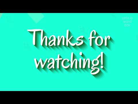 ABOUCHEMENT - HOW TO PRONOUNCE IT? #abouchement