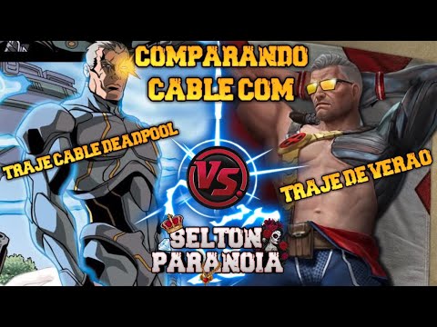 COMPARANDO O TRAJE NOVO DO CABLE VS O ANTIGO - MARVEL FUTURE FIGHT