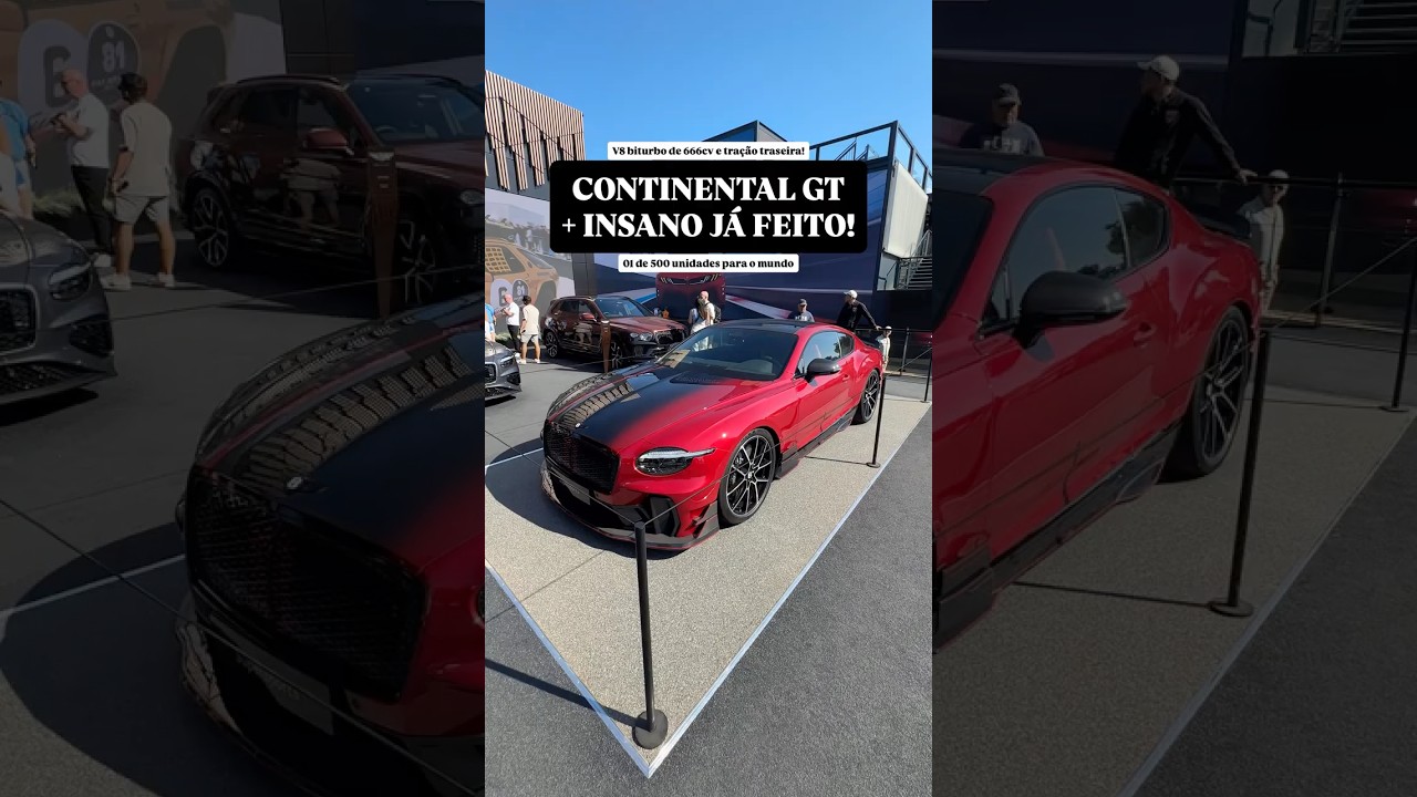 O CONTINENTAL GT MAIS INSANO já FEITO!