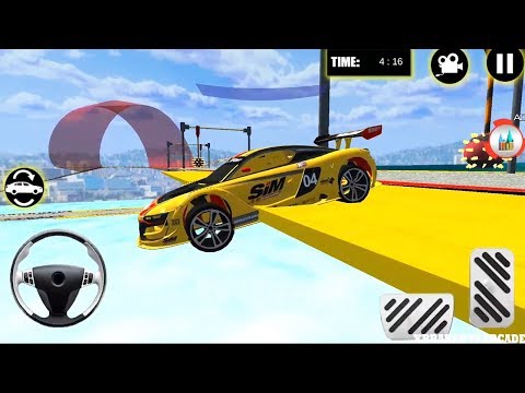 Extreme City GT Racing Car Stunts: Levels 1 to 7 - Android Gameplay - Sport Cars Crazy Stunts