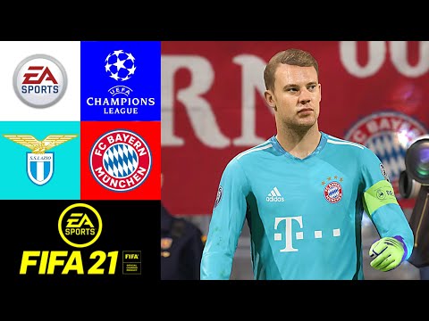 FIFA 21: Lazio Rom vs. FC Bayern München (Hin) I Champions League - Prognose 2021 Deutsch [FULL HD]