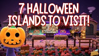 7 Halloween Islands to Visit TODAY! ACNH | 2024 | Animal Crossing New Horizons