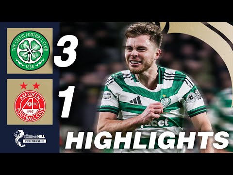Celtic 3-1 Aberdeen | HIGHLIGHTS | William Hill Premiership