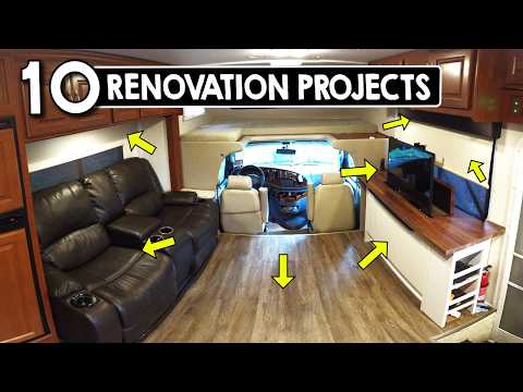 10 RV Renovation Projects I Wish I Did Sooner (DIY)