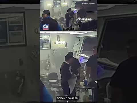 Driver PLOWS THROUGH Texas barber shop #foxnews #news #us #fox