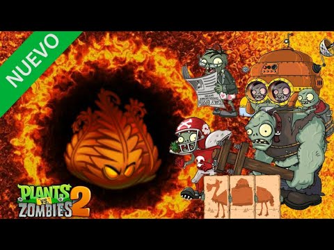 Probando La Nueva Planta INFIERNO - (Plants vs Zombies 2)