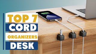 7 Best Desk Cord Organizers to Keep Your Setup Clean & Tangl