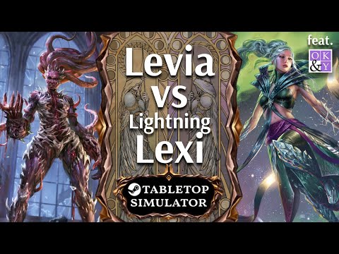 Levia vs Lightning Lexi | Flesh and Blood CC Gameplay | ft. OK&Y Podcast