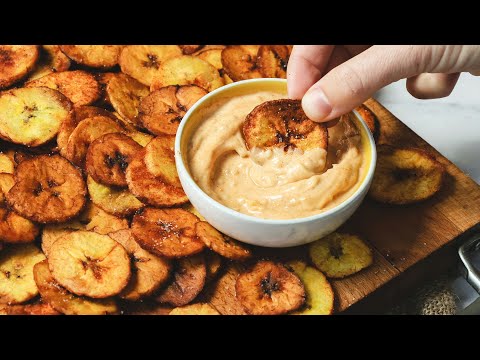3-Ingredient Spicy Plantain Chips Recipe