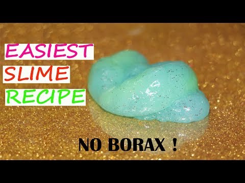 How To Make Slime Without Borax | Indian Slime Recipe | Little Crafties Video