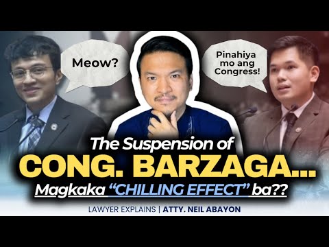 BARZAGA v. CONGRESS—Free Speech v. Power to Discipline #LawyerExplains #AttorNEIL