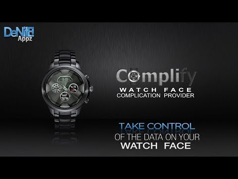 CompliFy - Watch Face Data video