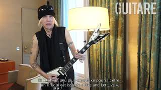 Guitare Xtreme Magazine # 84 - A guitar lesson with Michael Schenker