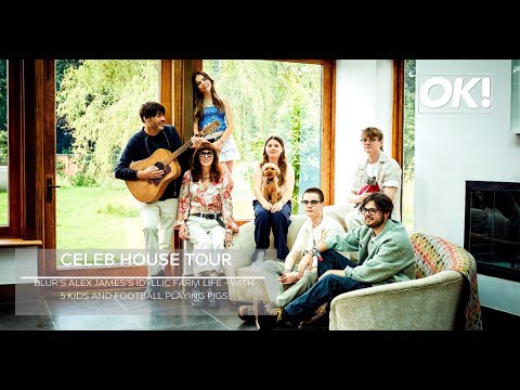 Blur's Alex James lives on 200 acres of stunning farmland and it's beyond beautiful