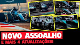 MERCEDES MUDA RADICALMENTE E MOSTRA FORÇA DO MOTOR COM 5 ATUALIZAÇÕES | FÓRMULA 1 | GP EM CASA+