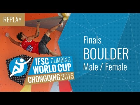 IFSC Climbing World Cup Chongqing 2015 - Bouldering - Finals - Male/Female