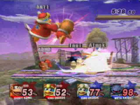 Inui and Atomsk(metaknight and dedede) vs ANTi and ADHD(dedede and diddy kong) GF8