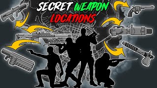 GTA 5 - All Secret and Rare Weapon Locations! (Widowmaker, Rail Gun, Sniper Rifle & more)