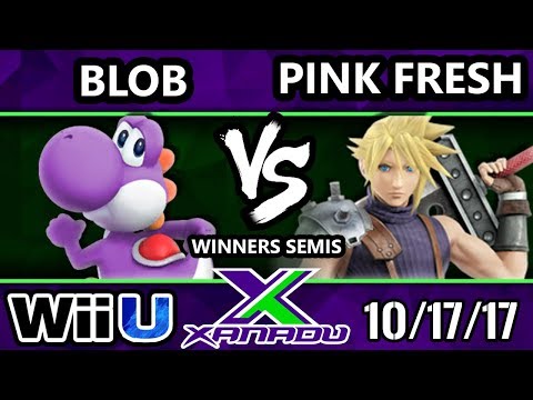 S@X 224 Smash 4 - Blob (Yoshi) Vs. VGBC | Pink Fresh (Cloud) - SSB4 Winners Semis - Smash for Wii U.