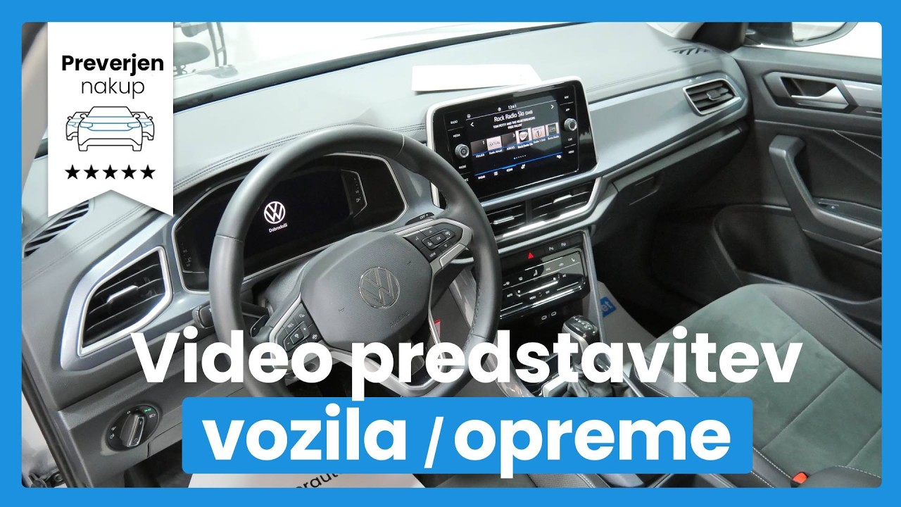 Volkswagen T-Roc 1.5 TSI BMT Style DSG - SLOVENSKO VOZILO