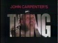 The Thing 1982 TV Spot