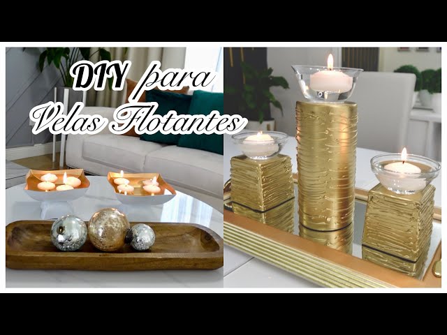 Vídeo relacionado con 3 Piezas Candelabro Dorado, Candelabros Decorativos de Velas, Candelabro Decorativos, 8.5/14/16 cm Candelabros para Velas, para Decoración de Mesa de Boda