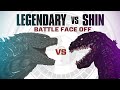 Legendary Godzilla Vs Shin Godzilla BATTLE FACE OFF In Depth Analysis