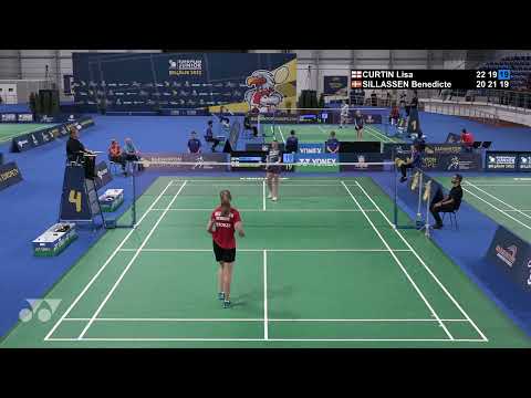 Match point - Lisa Curtin vs Benedicte Sillassen - WS, SF - EJC 2022