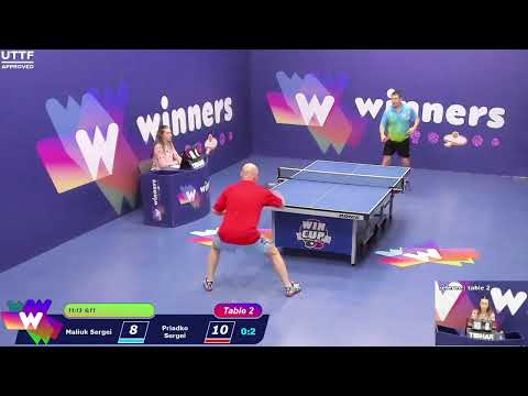 WINners CUP table 2  11.01  Maliuk Sergei - Priadko Sergei  20:30