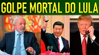 LULA E XI JINPING ESTRAÇALHAM E HUMlLHAM TRUMP MUNDIALMENTE!!! EUA EM PÂNlCO COM DESDOLARIZAÇÃO!!