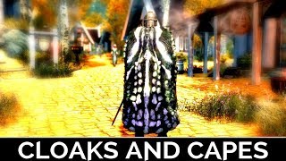 Skyrim Special Edition: ▶️Cloaks & Capes◀️ Mini Mod Showcase