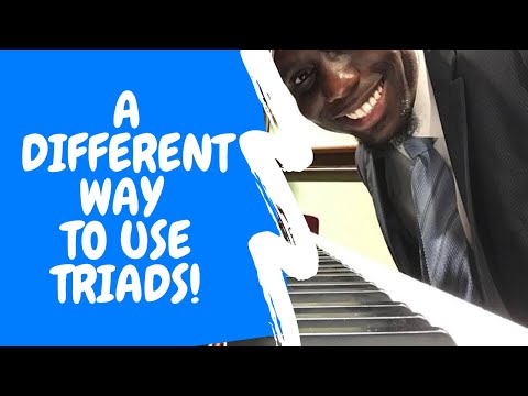 A NEW WAY TO USE TRIADS