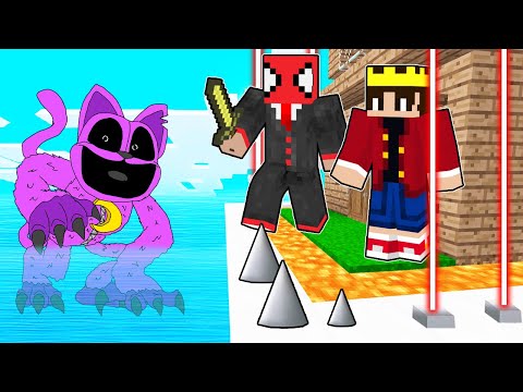 EN GÜVENLİ EV VS CATNAP ORDUSU 😱 - Minecraft