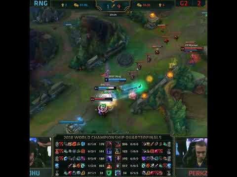 Perkz Destroys Uzi on Leblanc (2018) | League of Legends Esports Moments #Shorts