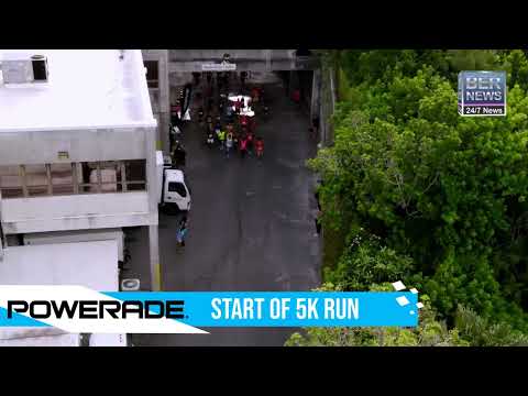 Aerial View | Start of Powerade 5K Run & Walk Event, July 2 2023
