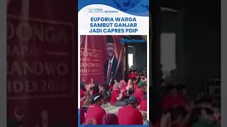 Momen Warga Cukur Gundul hingga Cat Rambut Warna Putih, Rayakan Pencapresan Ganjar Pranowo