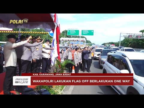 PRESISI UPDATE: ARUS MUDIK MEMADAT, POLRI BERLAKUKAN SISTEM ONE WAY NASIONAL 28/03/25  13.30