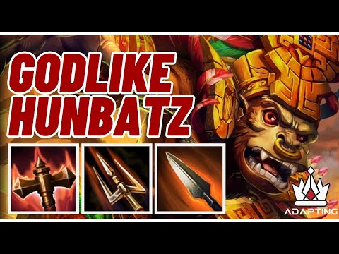 GODLIKE HUNBATZ - BRONZE TO GM - Ranked Conquest Jungle Pro SPL