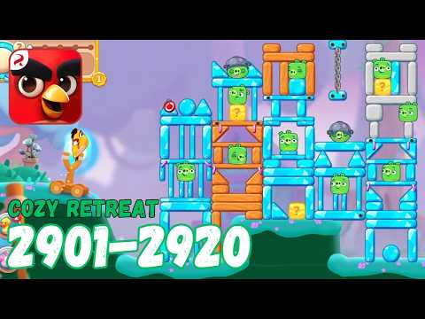 Cozy Retreat Challenge! Angry Birds Journey Levels 2901-2920 | Part 146 Gameplay