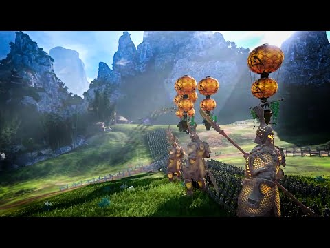 Grand Cathay vs Khorne - Land Battle - Total War WARHAMMER 3 Cinematic Battle