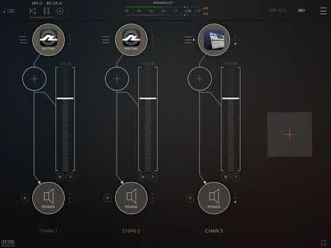 Rozeta Rhythm running all 10 pads in iSpark