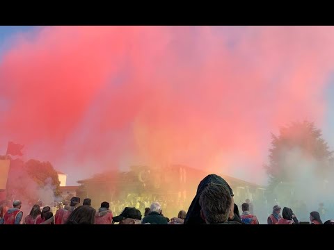 Battaglia della farina #Bruino #carnevale2023  #piemonte #Shorts