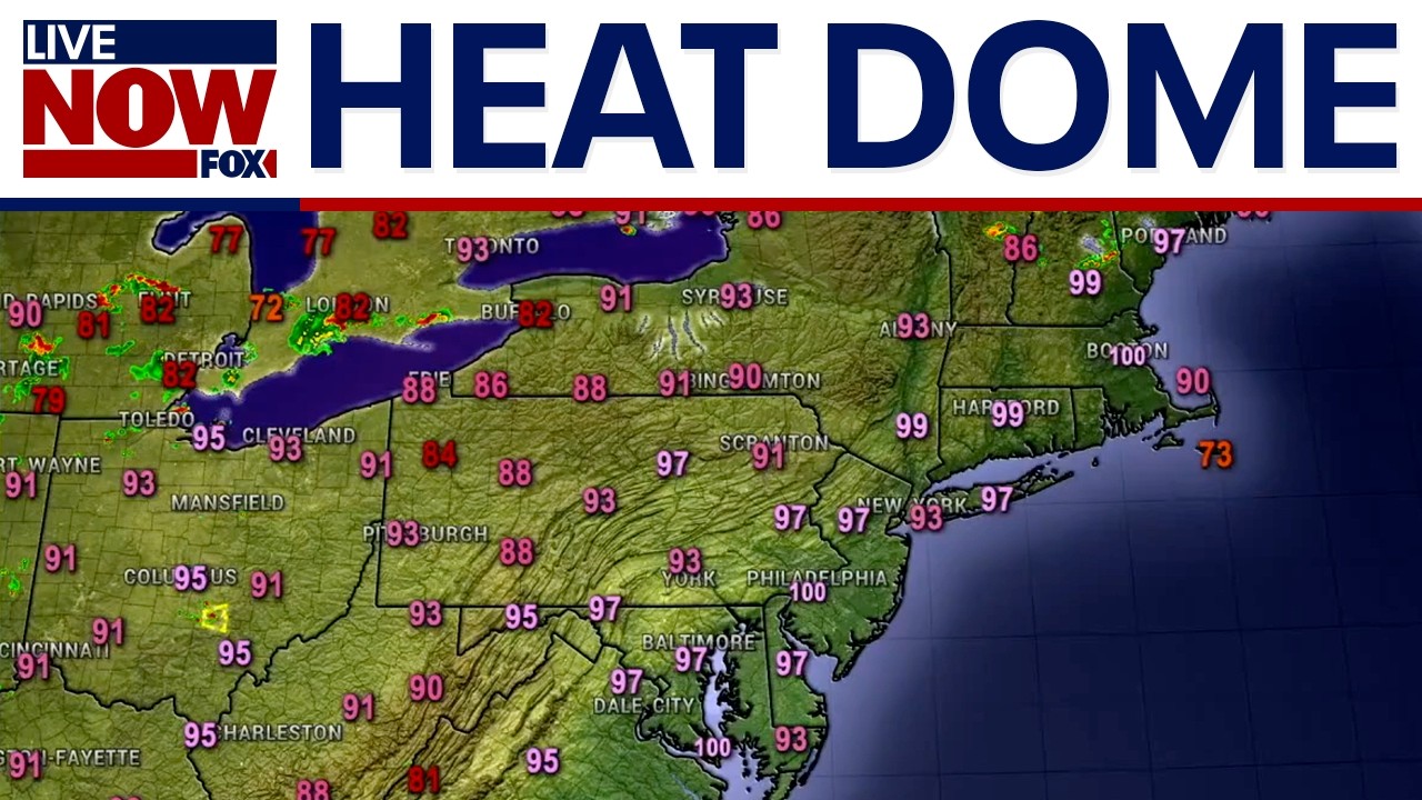 Dangerous heatwave bakes Northeast, records tumble | LiveNOW from FOX