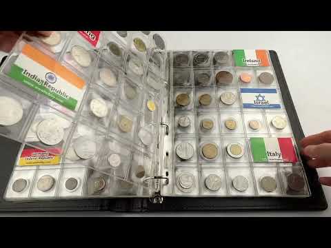How I Organize My Coin Collection by Country (Binder + Flags + World Coins)