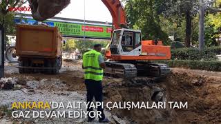 Ankara'da Alt Yapı Çalışmaları Tam Gaz HD