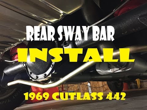 GM Muscle Car rear sway bar upgrade / install 1969 A Body || EP. 15